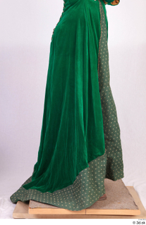  Photos Woman in Historical Dress 107 17th century green skirt historical clothing lower body 0007.jpg